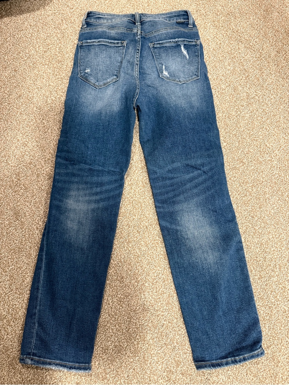 Risen Patched High Rise Straight Leg - Picture 4 of 4